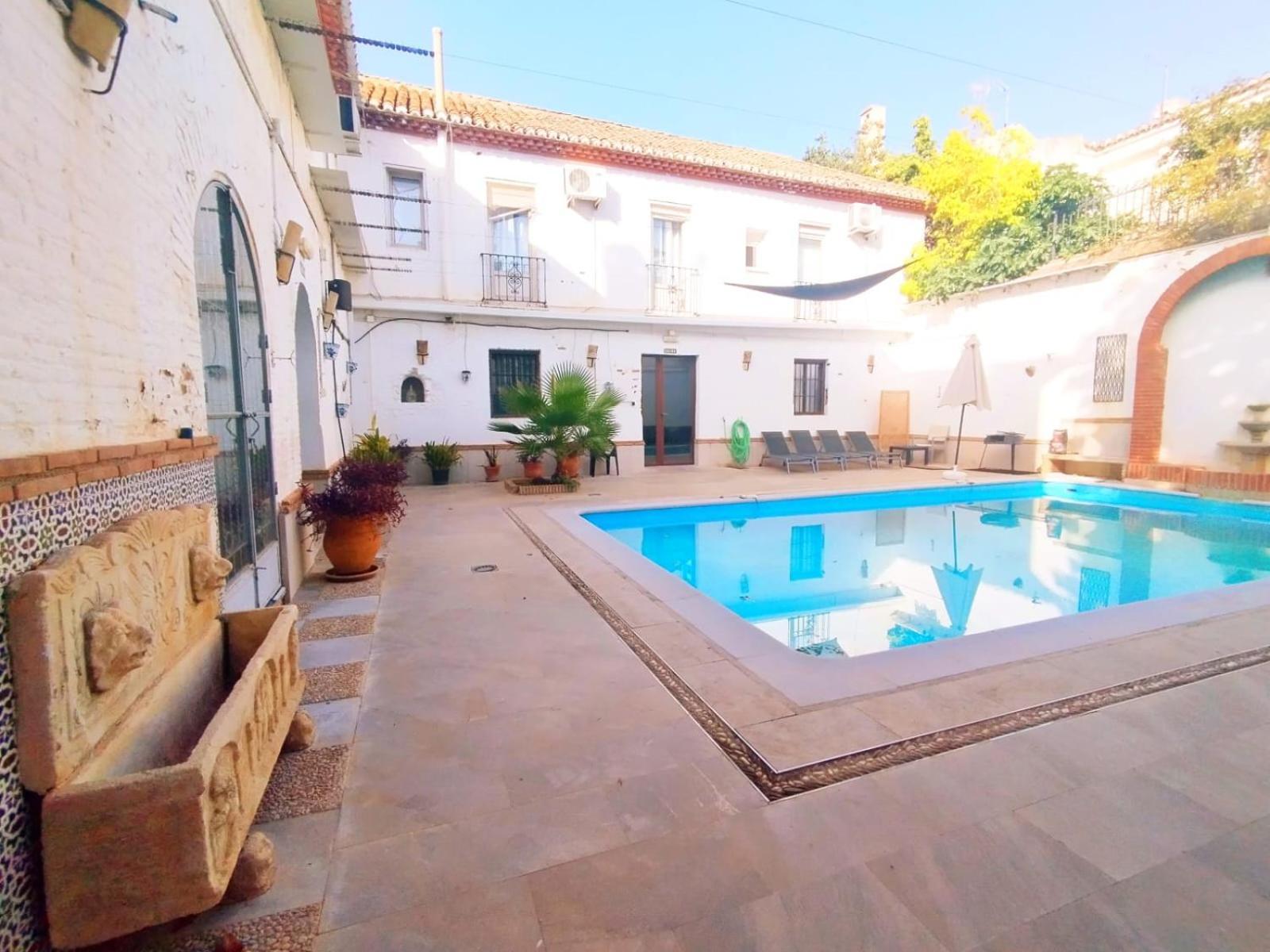 Casa Con Piscina, Barbacoa Y Jardin Para 20 Personas Villa Granada Buitenkant foto