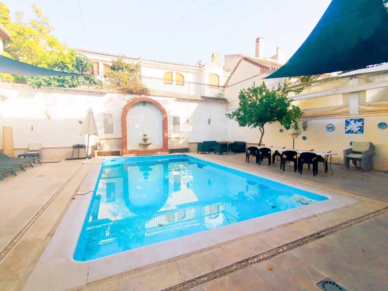 Casa Con Piscina, Barbacoa Y Jardin Para 20 Personas Villa Granada Buitenkant foto